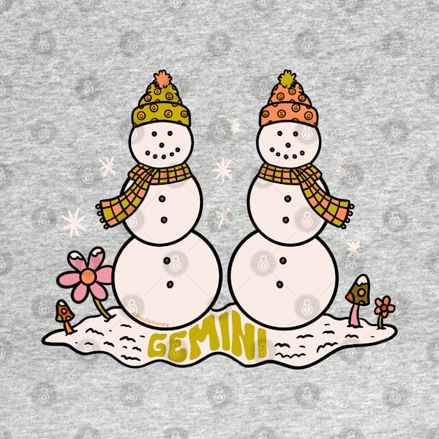 Gemini Snowman by Doodle by Meg